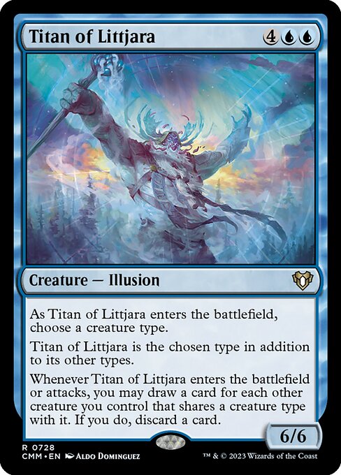 Titan of Littjara (CMM 728) [Commander Masters]