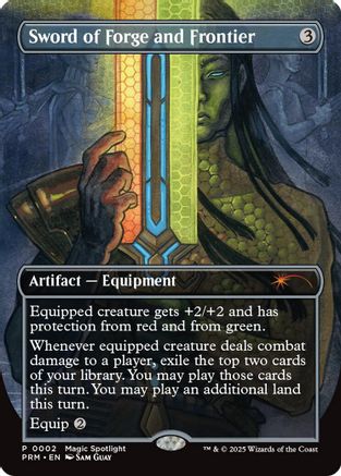 Sword of Forge and Frontier (Borderless) [Spotlight Series]