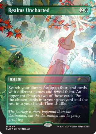 Realms Uncharted (Rainbow Foil) [Secret Lair Drop Series]