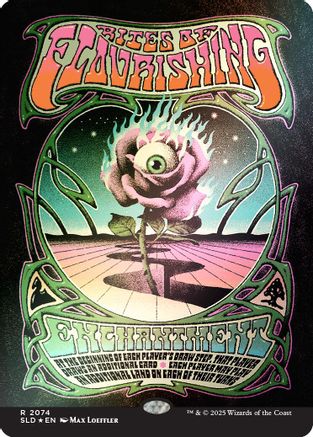 Rites of Flourishing (2074) (Rainbow Foil) [Secret Lair Drop Series]