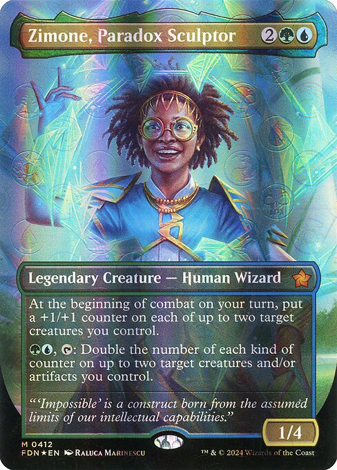Zimone, Paradox Sculptor (FDN 412) [Foundations]