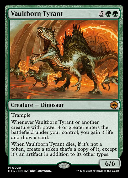 Vaultborn Tyrant (BIG 20) [The Big Score]