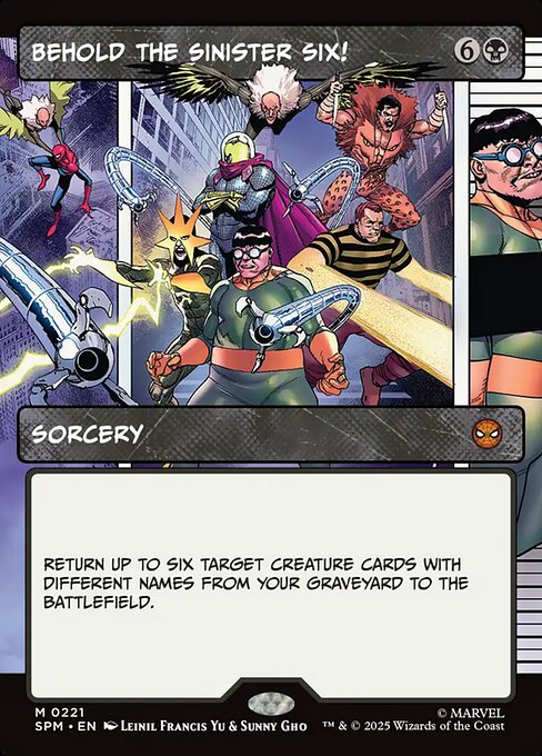 Behold the Sinister Six! (SPM 221) [Marvel's Spider-Man]