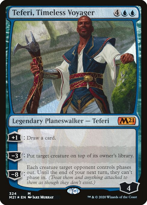 Teferi, Timeless Voyager (M21 324) [Core Set 2021]