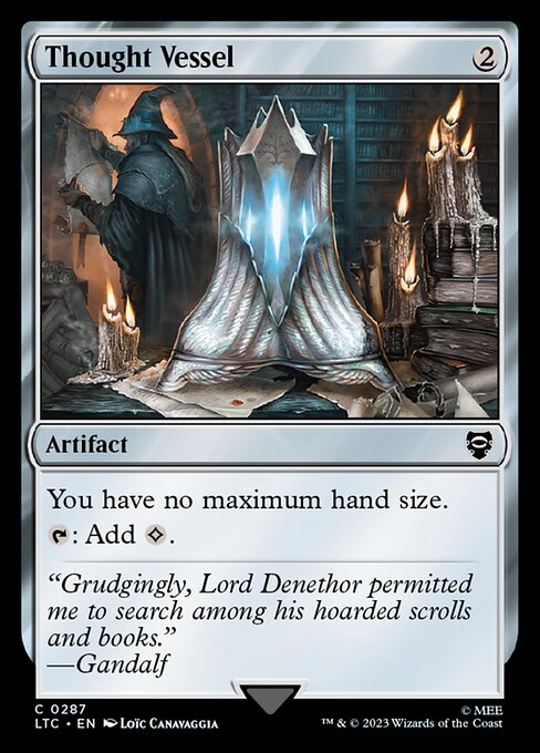 Thought Vessel (LTC 287) [Tales of Middle-earth Commander]
