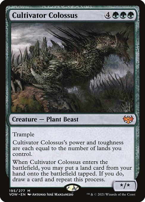 Cultivator Colossus (VOW 195) [Innistrad: Crimson Vow]