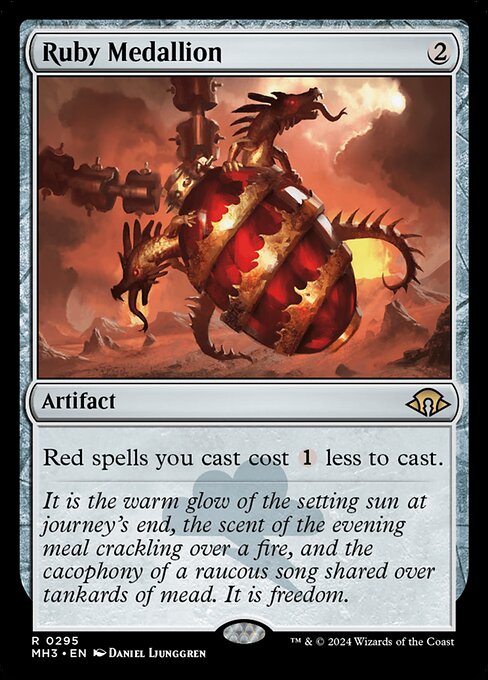 Ruby Medallion (MH3 295) [Modern Horizons 3]