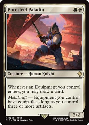 Puresteel Paladin [FINAL FANTASY Commander]
