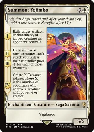 Summon: Yojimbo [FINAL FANTASY Commander]
