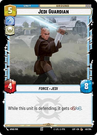 Jedi Guardian (LOF 049/264) [Legends of the Force]