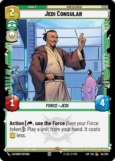 Jedi Consular (LOF 094/264) [Legends of the Force]