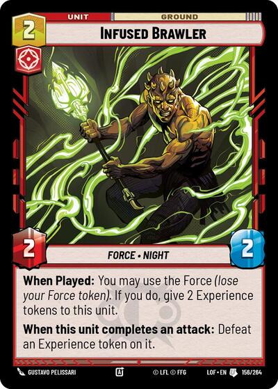 Infused Brawler (LOF 156/264) [Legends of the Force]