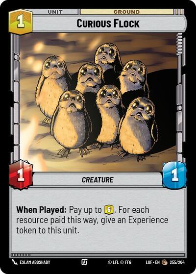 Curious Flock (LOF 255/264) [Legends of the Force]