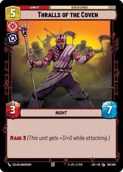 Thralls of the Coven (LOF 136/264) [Legends of the Force]