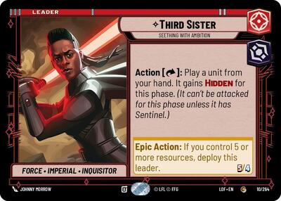 Third Sister Seething With Ambition (LOF 010/264) [Legends of the Force]