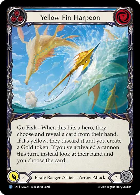 Yellow Fin Harpoon [SEA091] (High Seas)