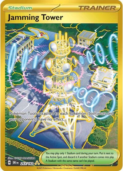 Jamming Tower (DRI 243/182) [SV10: Destined Rivals]