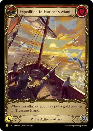 Expedition to Horizon's Mantle (Treasure) [SEA158] (High Seas)  Cold Foil
