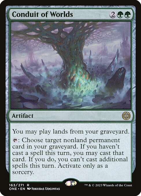 Conduit of Worlds (ONE 163) [Phyrexia: All Will Be One]