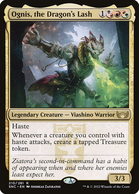 Ognis, the Dragon's Lash (SNC 210) [Streets of New Capenna]