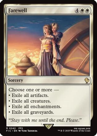 Farewell (Surge Foil) [FINAL FANTASY Commander]