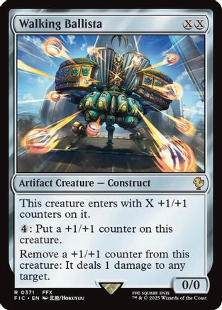 Walking Ballista (Surge Foil) [FINAL FANTASY Commander]