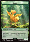 Bird (0017) // Wizard (0015) Double-Sided Token [FINAL FANTASY Tokens]