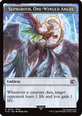 Emblem - Sephiroth, One-Winged Angel // Robot Warrior Double-Sided Token [FINAL FANTASY Tokens]