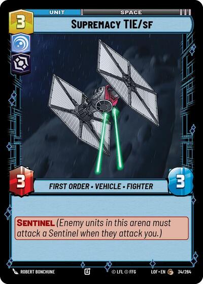 Supremacy TIE sf (LOF 034/264) [Legends of the Force]