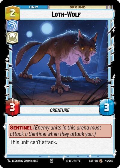 Loth Wolf (LOF 044/264) [Legends of the Force]