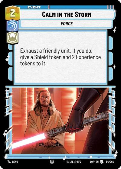 Calm in the Storm (LOF 054/264) [Legends of the Force]
