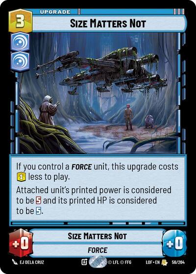 Size Matters Not (LOF 056/264) [Legends of the Force]