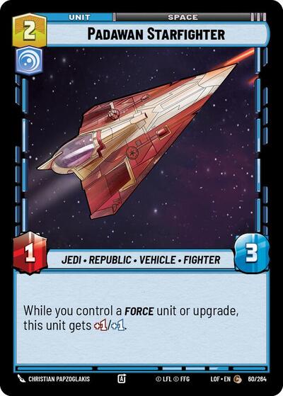 Padawan Starfighter (LOF 060/264) [Legends of the Force]
