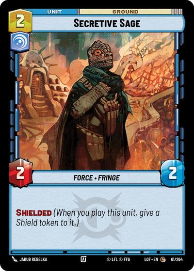Secretive Sage (LOF 061/264) [Legends of the Force]