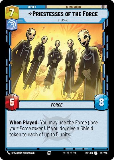 Priestesses of the Force Eternal (LOF 072/264) [Legends of the Force]