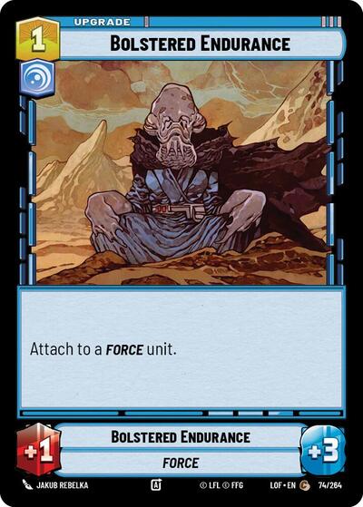 Bolstered Endurance (LOF 074/264) [Legends of the Force]
