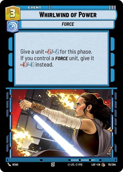Whirlwind of Power (LOF 078/264) [Legends of the Force]