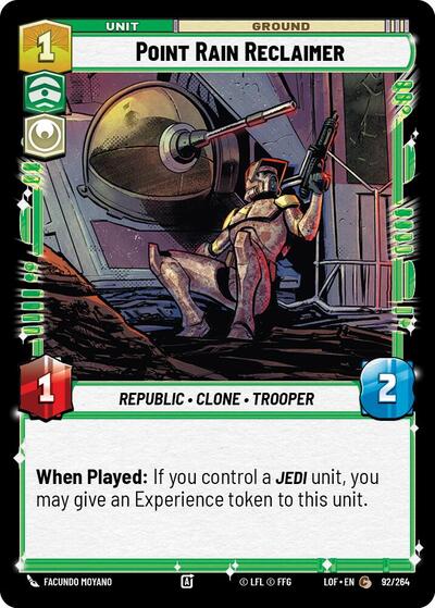 Point Rain Reclaimer (LOF 092/264) [Legends of the Force]