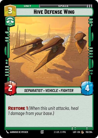 Hive Defense Wing (LOF 110/264) [Legends of the Force]