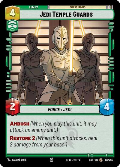Jedi Temple Guards (LOF 113/264) [Legends of the Force]