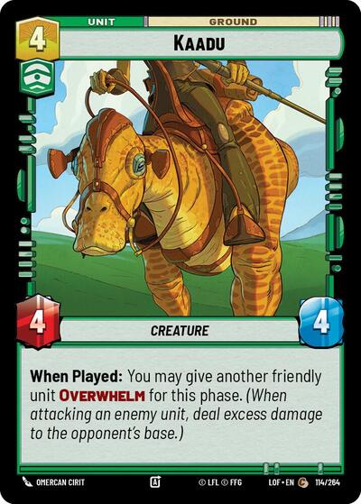 Kaadu (LOF 114/264) [Legends of the Force]