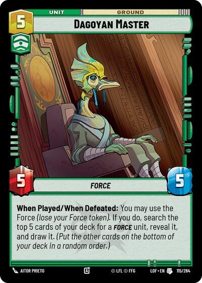 Dagoyan Master (LOF 115/264) [Legends of the Force]