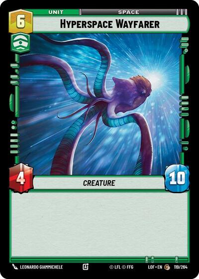 Hyperspace Wayfarer (LOF 119/264) [Legends of the Force]