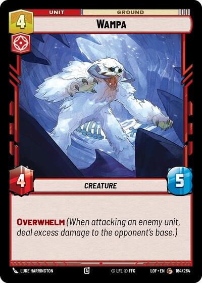 Wampa (LOF 164/264) [Legends of the Force]