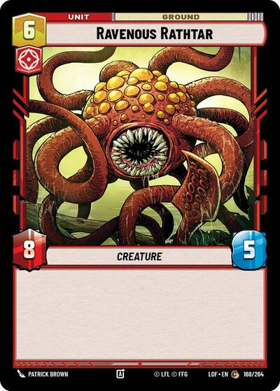 Ravenous Rathtar (LOF 168/264) [Legends of the Force]