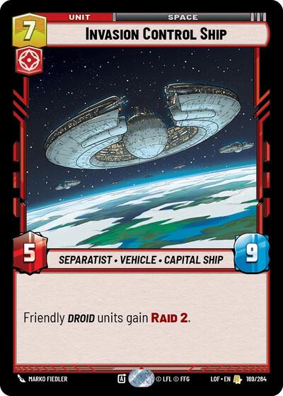 Invasion Control Ship (LOF 169/264) [Legends of the Force]