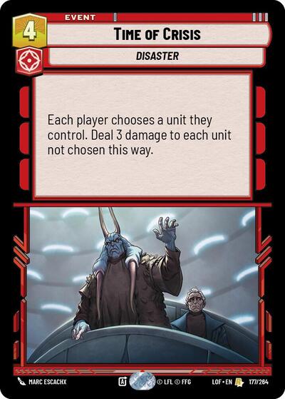 Time of Crisis (LOF 177/264) [Legends of the Force]