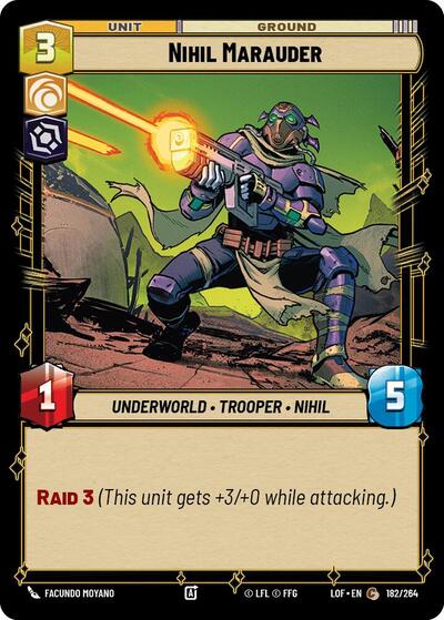 Nihil Marauder (LOF 182/264) [Legends of the Force]