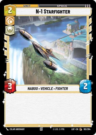 N 1 Starfighter (LOF 192/264) [Legends of the Force]
