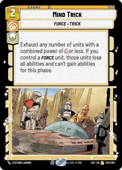 Mind Trick (LOF 202/264) [Legends of the Force]